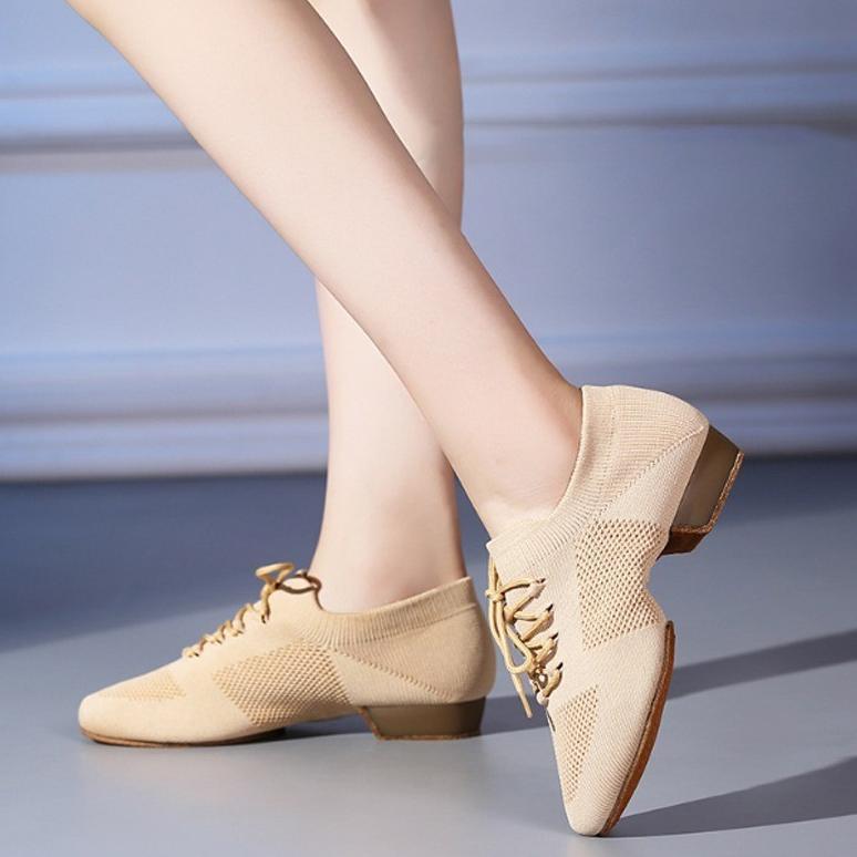 best deals sepatu dansa latin wanita / sepatu dansa / line dance latin dance low heel shoes / sepatu