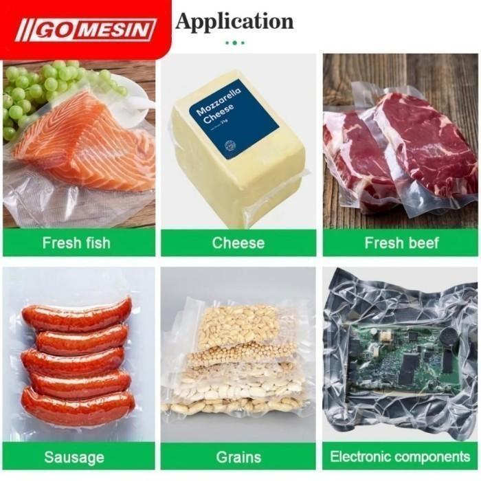 VACUUM SEALER GETRA DZ-400 2E MESIN VAKUM PLASTIK KEMASAN DZ 400