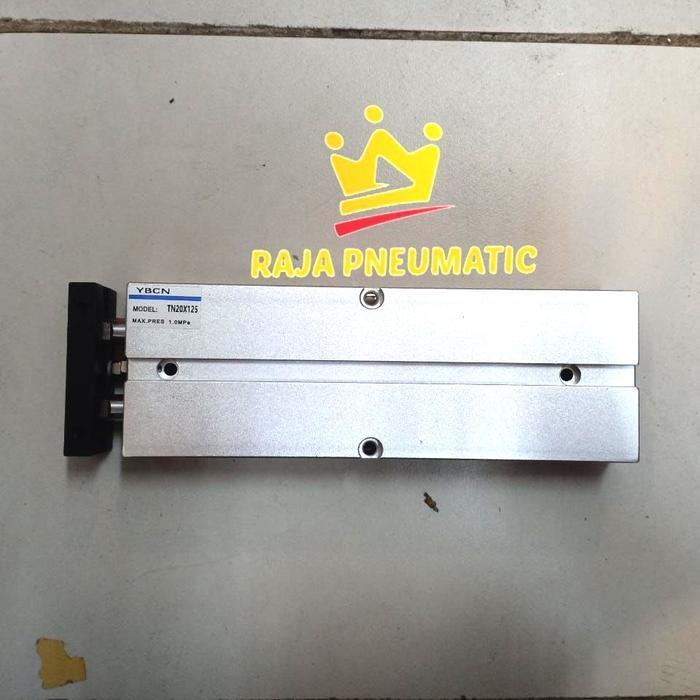 CYLINDER PNEUMATIC DOUBLE ROD DOUBLE AS TN 20X125