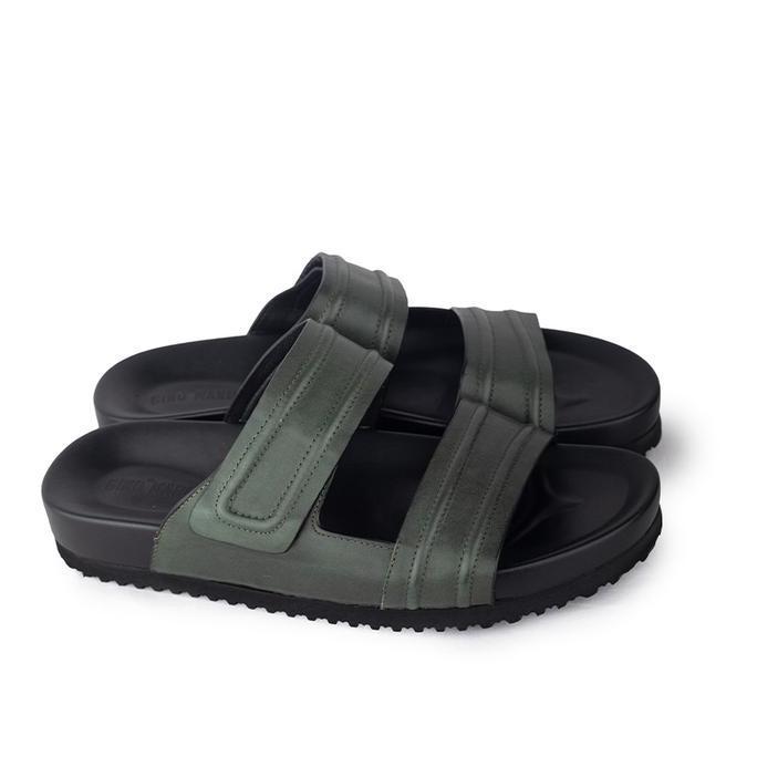 Sandal Kulit Pria Gino Mariani Fudo Army