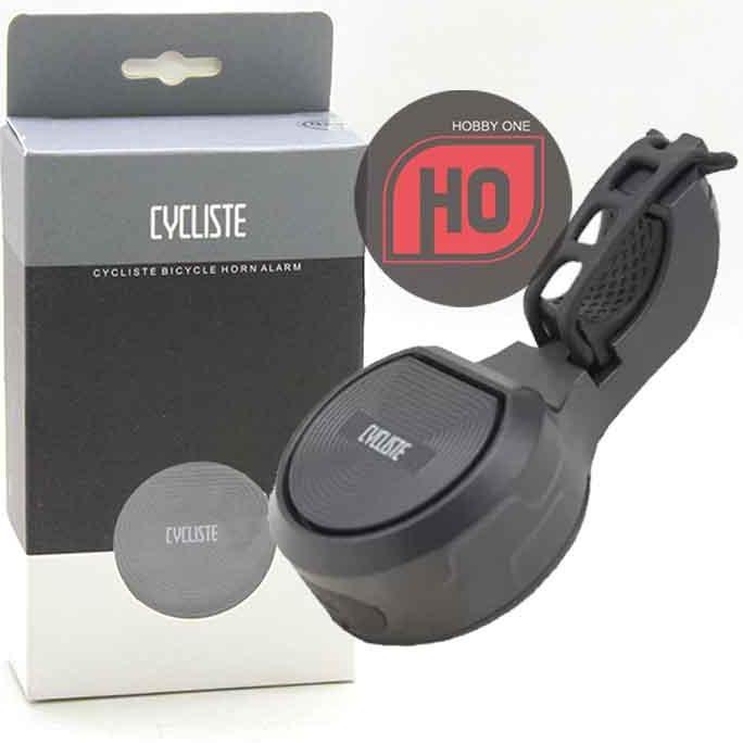 TERLARIS CYCLISTE BICYCLE HORN ALARM BELL ELECTRIC MAXI USB BLACK - BEL SEPEDA