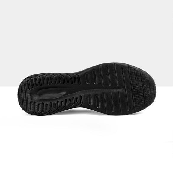 terbaru geoff max - at-693 all black  sepatu olahraga pria wanita