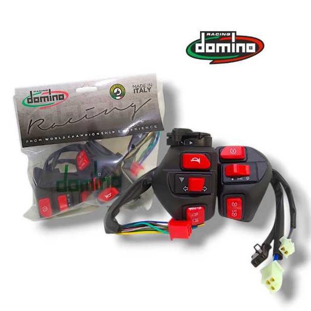 Saklar Set Kiri & Kanan Domino Saklar Motor Variasi Saklar Domino Motor Mio Sporty, Mio M3, Mio Smil