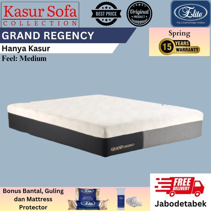Elite Grand Regency (Hanya Kasur)/Matrass/Mattress/Springbed Latex (Soft)