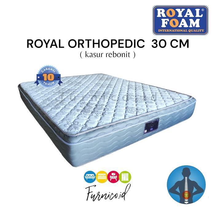 Kasur Busa ROYAL FOAM REBOUNDED REBONIT FIRM VANGSA Tebal 30 cm Garansi 10 tahun 160x200x30 160 Doub