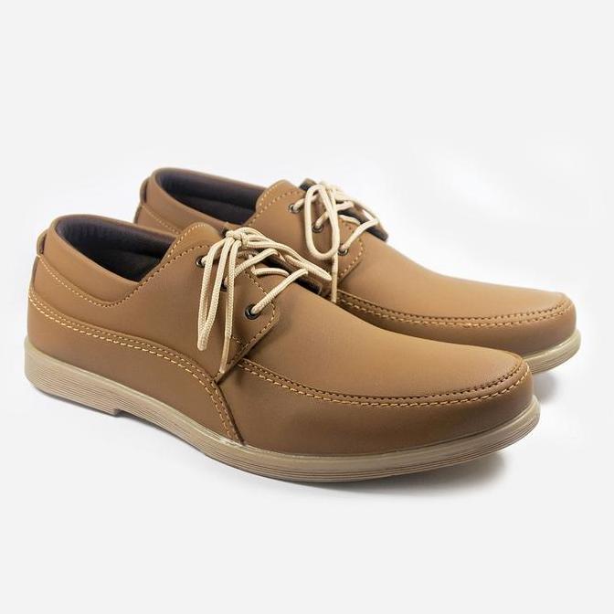 Mascotte SAMSON Sepatu Formal Pria 913.100 [ Tan ] Shoes Kerja Pantofel