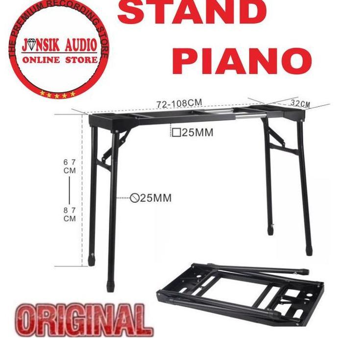 TERBARU STAND PIANO STAND KEYBOARD KAKI PIANO