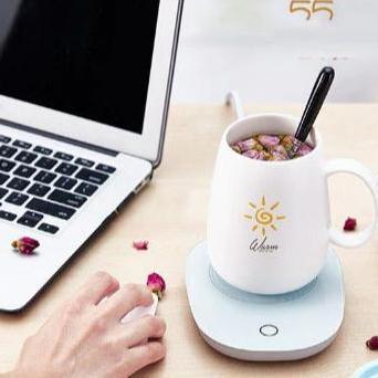 Tatakan Gelas pemanas elektrik Penghangat gelas kopi susu teh