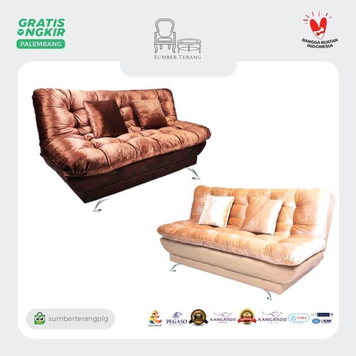 SofaBed Kangaroo Hachiko Raphael Pillowtop Sofa Lipat Minimalis Murah