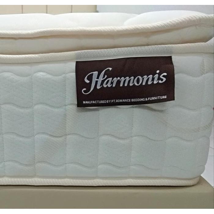 Spring Bed Romance Harmonis Ekonomis Cream 160 x 200 Mattress Only