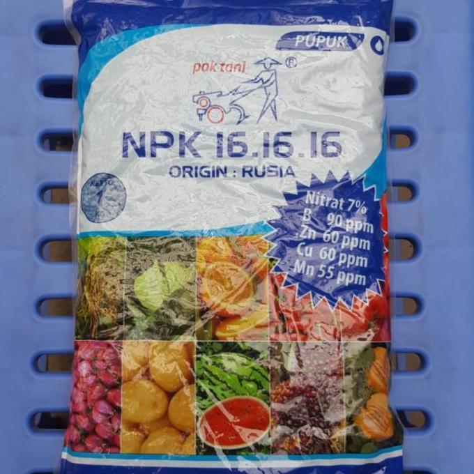 Pupuk NPK Pak Tani 1KG Original Kemasan Pabrik