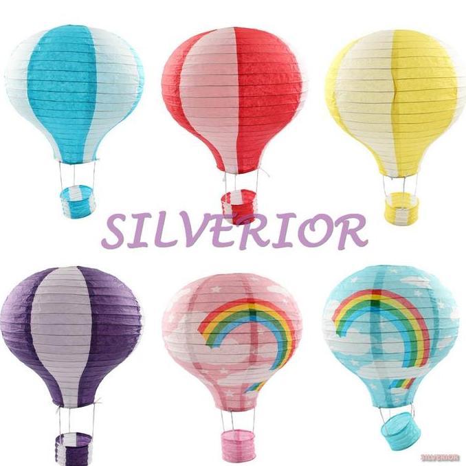 Lampion Lentera Gantung Balon Udara Hot Air Balloon Besar