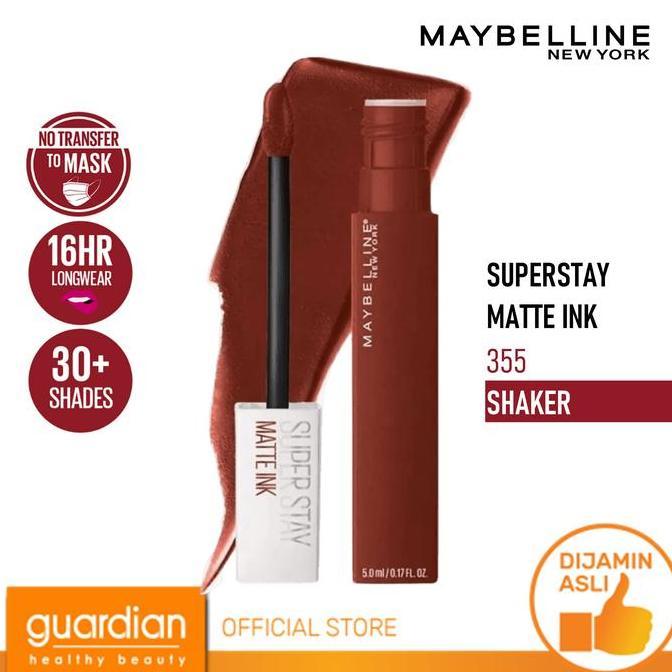 HOT DEAL - Maybelline Lip Superstay Matte Ink 355Shaker 5Ml