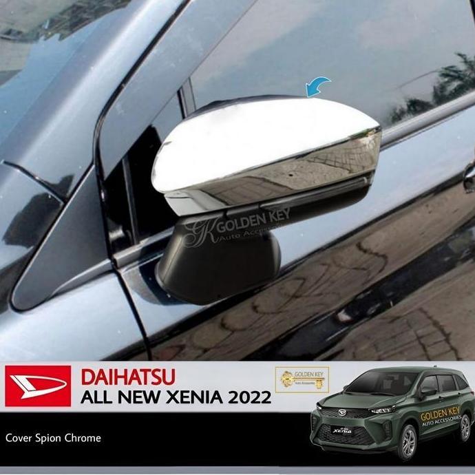 Jsl Cover Spion All New Xenia 2022 Mirror Cover Chrome