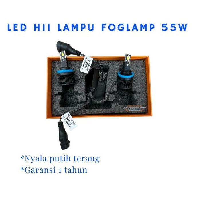 KANJALO LED H11 Lampu Foglamp 55W Real Garansi Avanza xenia Innova reborn agya