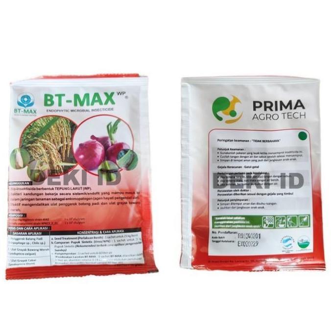 BT Max 50 gr Bacillus T Bakteri Merah Serratia Bio Insektisida Organik Pestisida Nematisida Pembasmi