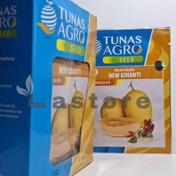 Benih Melon Golden NEW KINANTI F1 Isi 15 gram Tunas Agro Seed