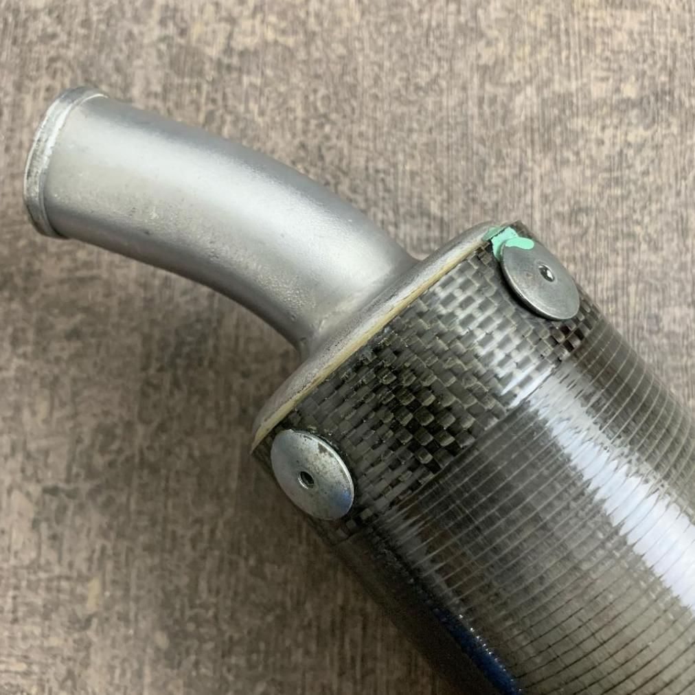 silencer TZ 125 carbon copotan orinal