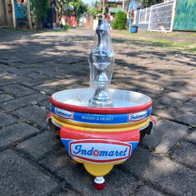 PROMO - tebok dekal pleci pion stenlis diameter 23 cm