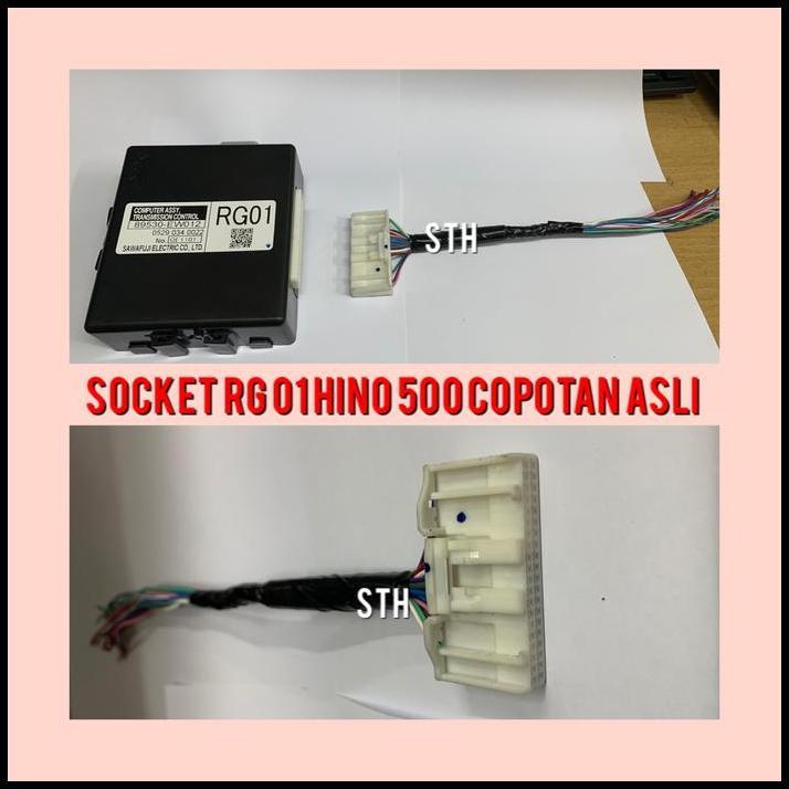 TERBARU SOCKET RG 01 / SOCKET KABEL ECCU RG 01 TRANSMISI HINO 500 GARANSI ORIG 