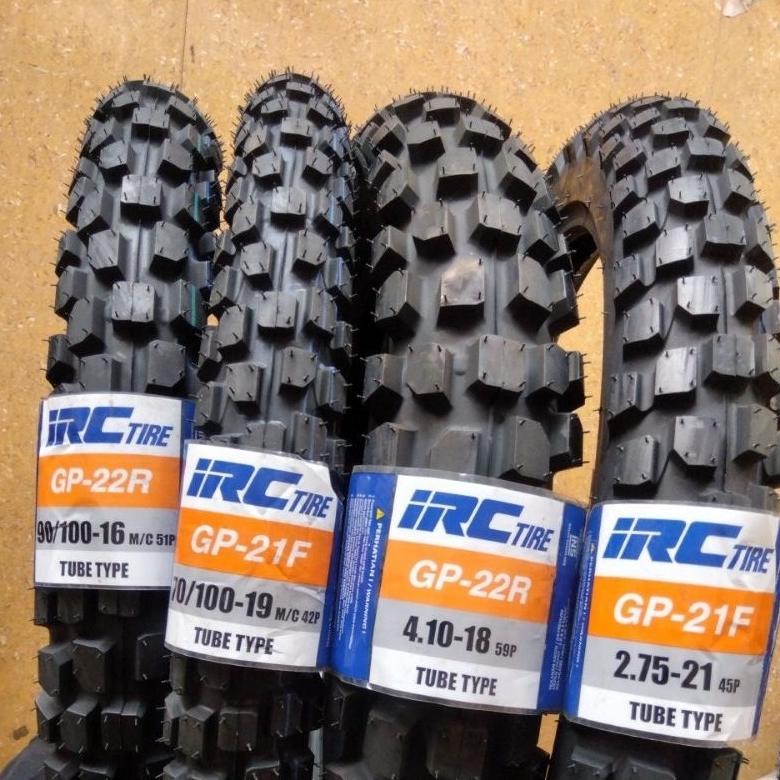 Ban Motor IRC GP22 GP21 Tubetype Semi Trail Ring 16, 18, 19, 21 GP 21F 22R 22 R 21 F GP21F GP22R Tri