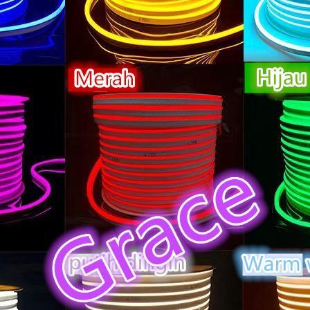 Lampu Led Neon Flex 220V / Lampu Led Neon Flex 50M-100M Flexibel Flexy 220V