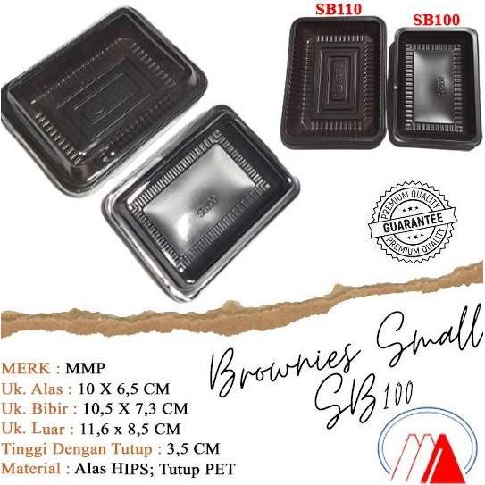[50 SET] Mika Brownies sb100 / Mika kue brownies mini kecil / small