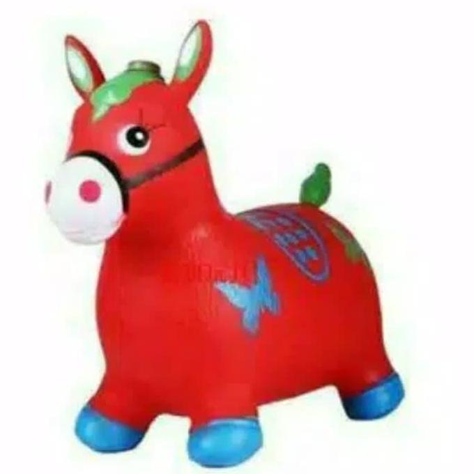 Mainan Anak Boneka Binatang Karet Jumping Animal musik