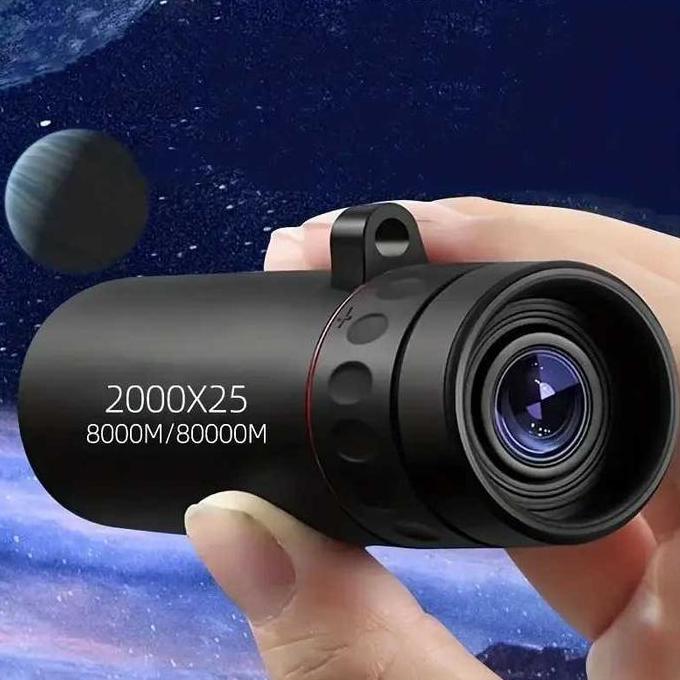 MURVAL Teropong Kecil Mini Monokular Portable HD BAK4 FMC 2000x25