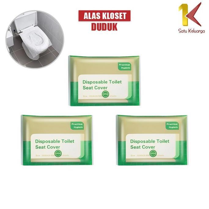 NILKAN [COD] SK C1297 Toilet Seat Cover Alas Duduk Closet Disposable