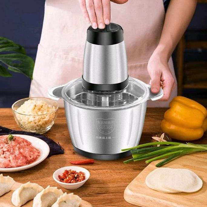 Chopper Blender Daging Stainless Meat Grinder Chopper Stainless