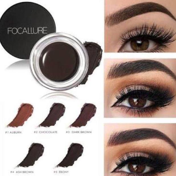 TERMURAH - FOCALLURE Eyebrow Cream Gel waterproof Pensil Alis-kosmetik Mata FA23