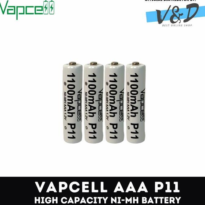 Baterai AAA Vapcell 1100 mAh / Baterai Cas AAA