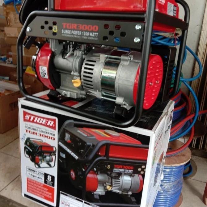 Genset Mini 1000 Watt Maks 1200 Watt Tiger 4 Tak Tgr3000 Terbaik
