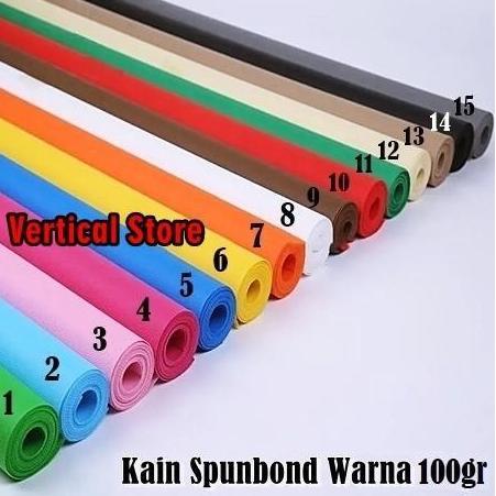 Kain Furing Warna Warni / Tas Sponbond / Kain Spunbond Tebal 100gr