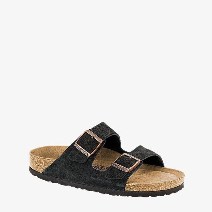 Ready Birkenstock Arizona Soft Footbed Sandal Pria Original Leather-Mocha