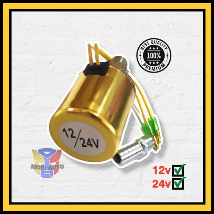 TERLARIS SWITCH AIR HORN FJS EMAS OTOMATIS KLAKSON ANGIN 12 VOLT & 24 VOLT 