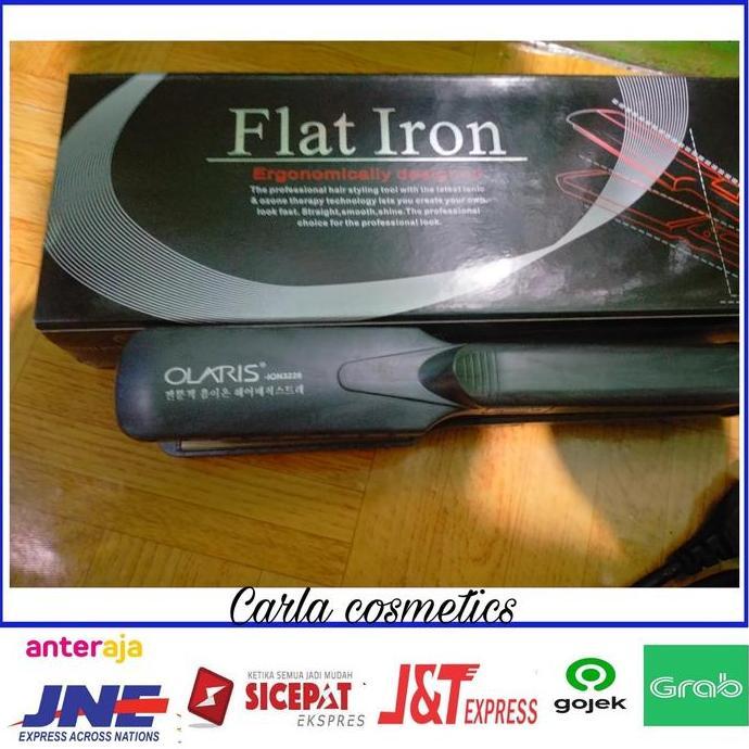 DEAL TERBAIK - catokan rambut olaris 3228 flat iron/ion+ozon made in korea