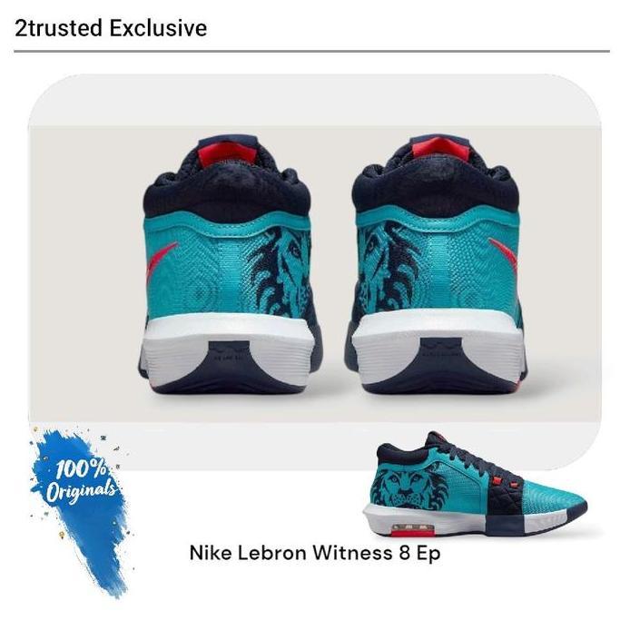 Ready Sepatu Basket Nike Lebron Witness 8 Ep Mens Trusted Sneaker