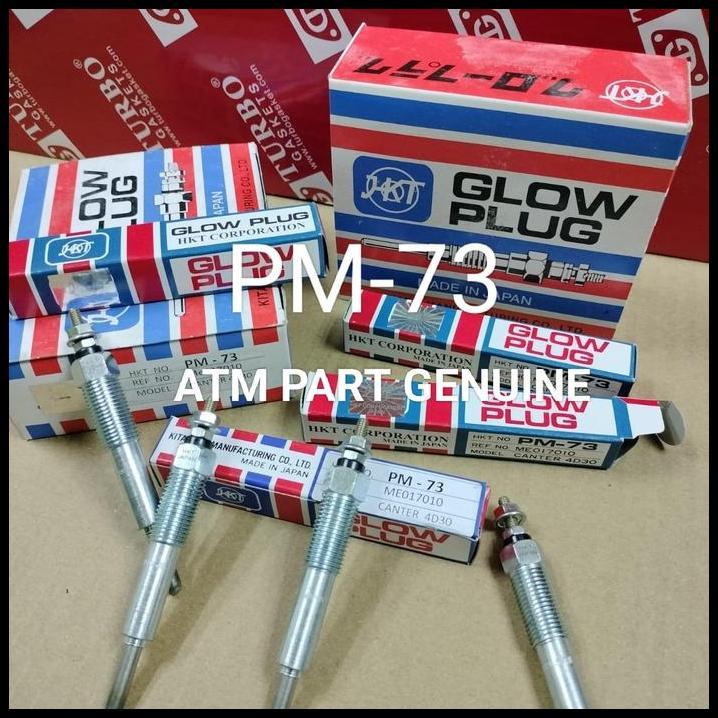 BEST DEAL BUSI PEMANAS,GLOW PLUG JKT JAPAN FE-111 PS CANTER PM-73 BARU BERGARANSI COLT DIESEL PM-73 