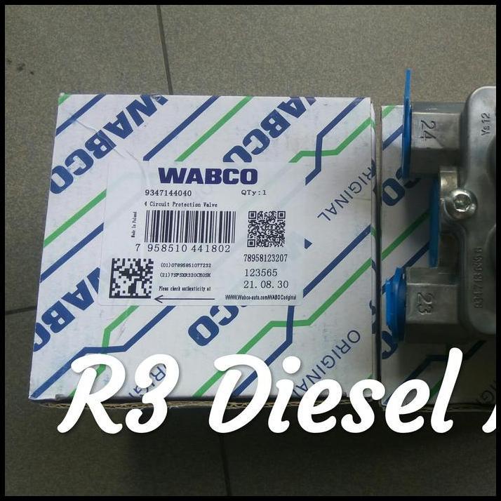 BEST DEAL RELAY VALVE 4 JALUR/RELAY 4 CIRCUIT PROTECTION VALVE/S4750-EW011/WABCO 