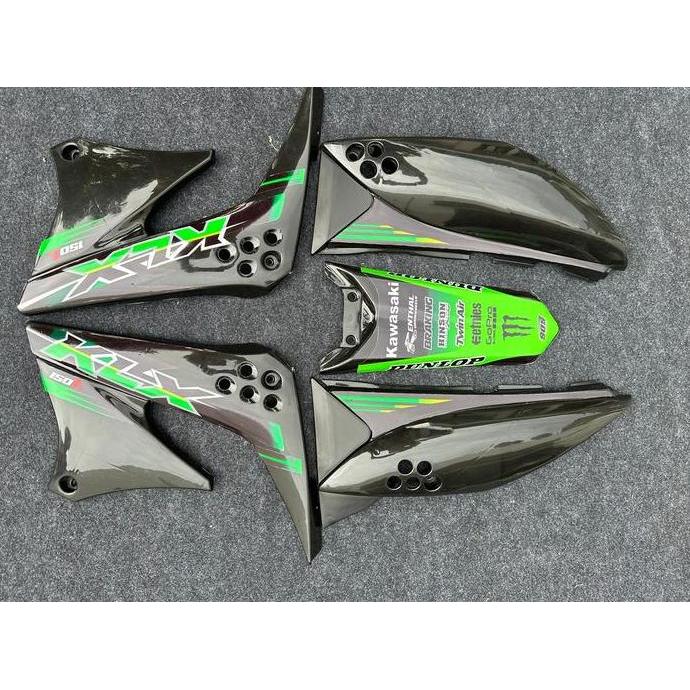 sayap Tangki Sayap jok Dan Spakbor belakang klx 150 Sayap Depan sayap belakang slebor belakang klx 1