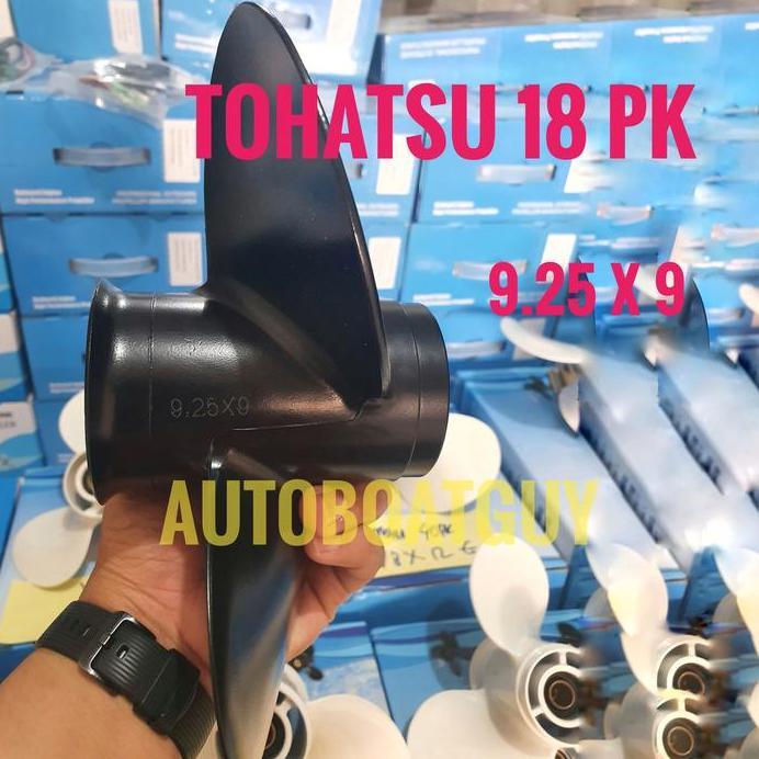 Propeller Tohatsu 18 PK Kipas Baling Mesin Tempel Tohatsu 18 HP