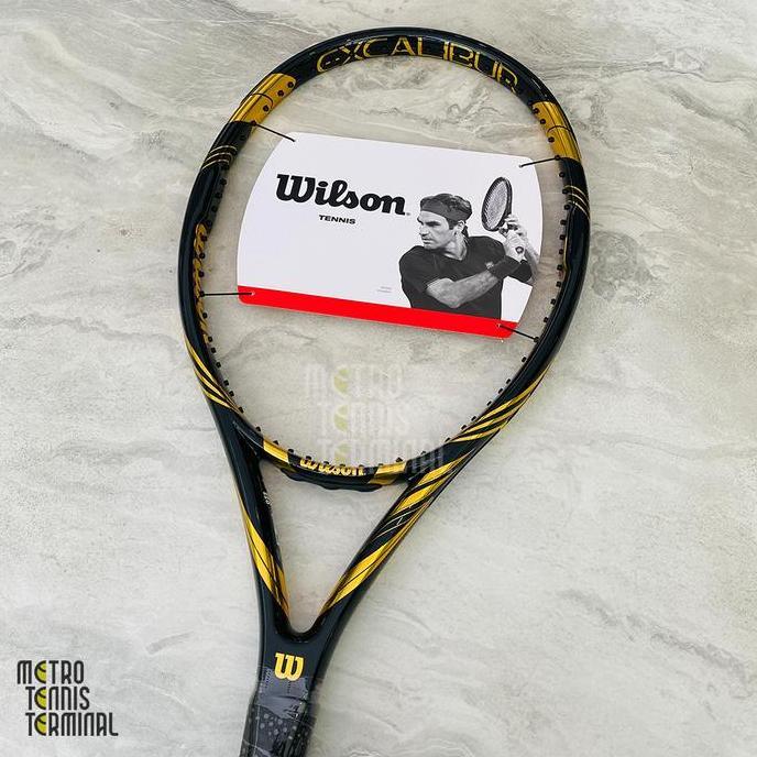 Wilson Excalibur BLX II 115 Black Gold 2024 Limited Edition Tennis Racket ( Raket Tenis Wilson Excal