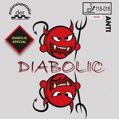 Karet Bat Tenis Meja Pingpong Der Materialspezialist Diabolic Special Anti Spin Original