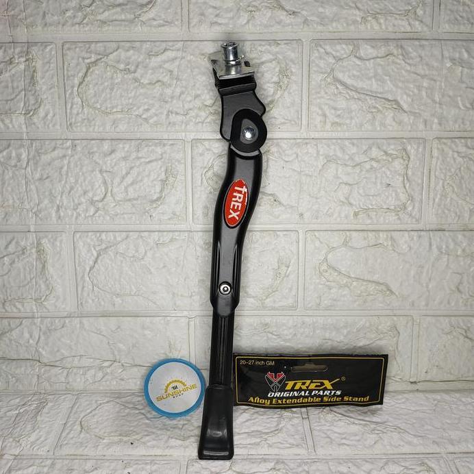Jagang Tengah Sepeda TREX Standar Parkir Bike Stand Alloy Adjustable MTB 24 26 27.5