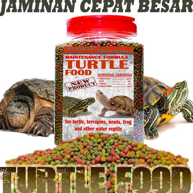 TURTLE FOOD MAKANAN KURA-KURA AIR BRAZIL RES CST ASTRAZOR PIPUT PICTA PAKAN TURTLES PELET PELLET KUR