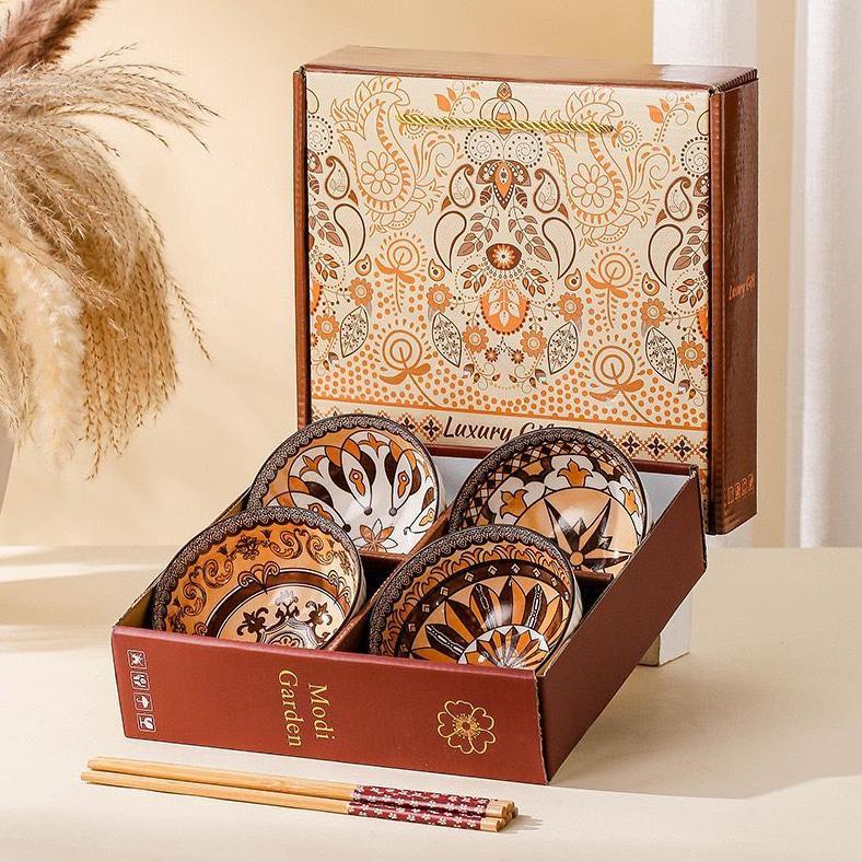 DISKON MANGKUK HAMPERS ROMAN BOWL MANGKUK SET KERAMIK / HAMPERS SOUVENIR WEDDING GIFT KADO PERNIKAHA