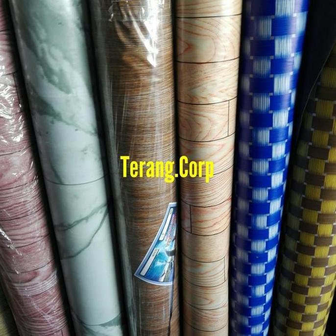 Karpet Vinyl plastik Meteran