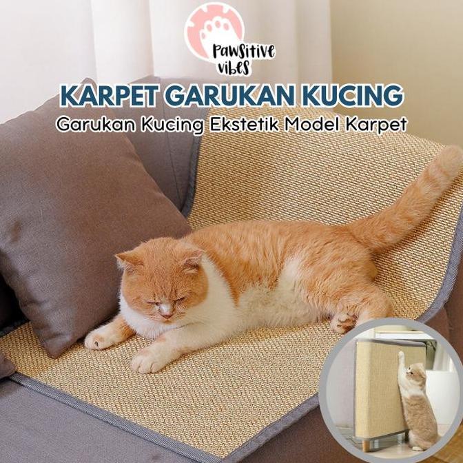 karpet garukan kucing anti selip-karpet tahan terhadap cakaran kucing